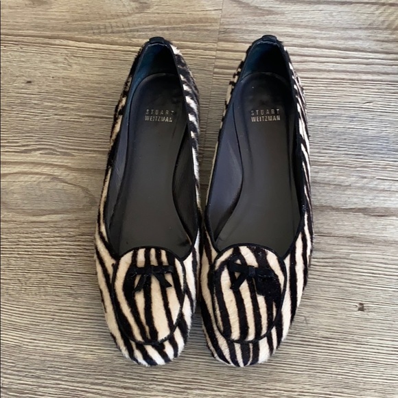 Stuart Weitzman Zebra Flats size 9.5 - Picture 1 of 8